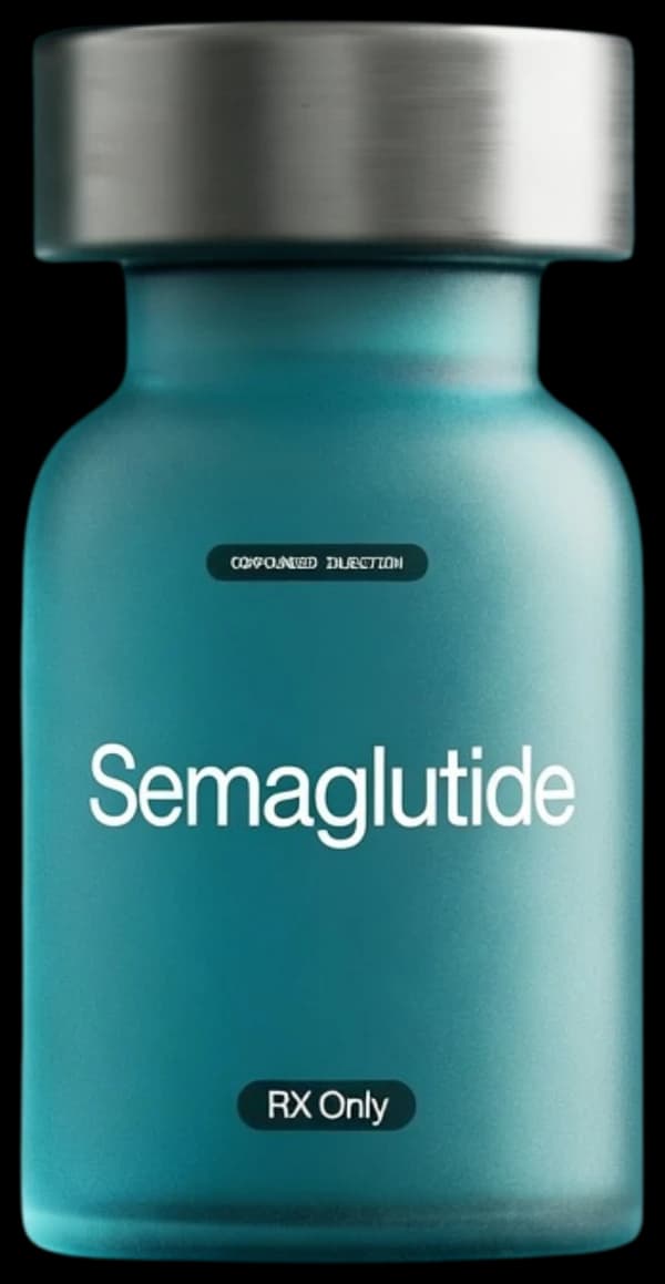 Compounded Semaglutide vial, Reflect Wellness weight management program